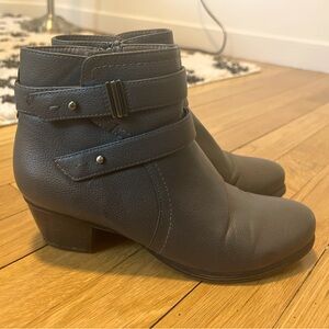 Gray Ankle Boots